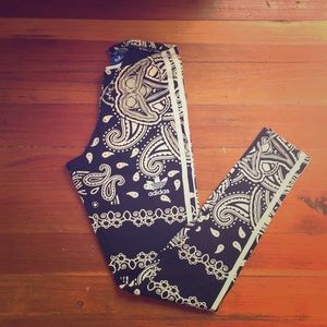 Adidas paisley leggings